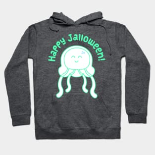 Happy Jalloween! Jellyfish Green! Hoodie